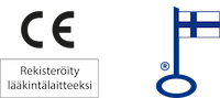 CE-merkki ja avainlippu